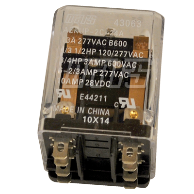 DPDT 24V PLUG RELAY